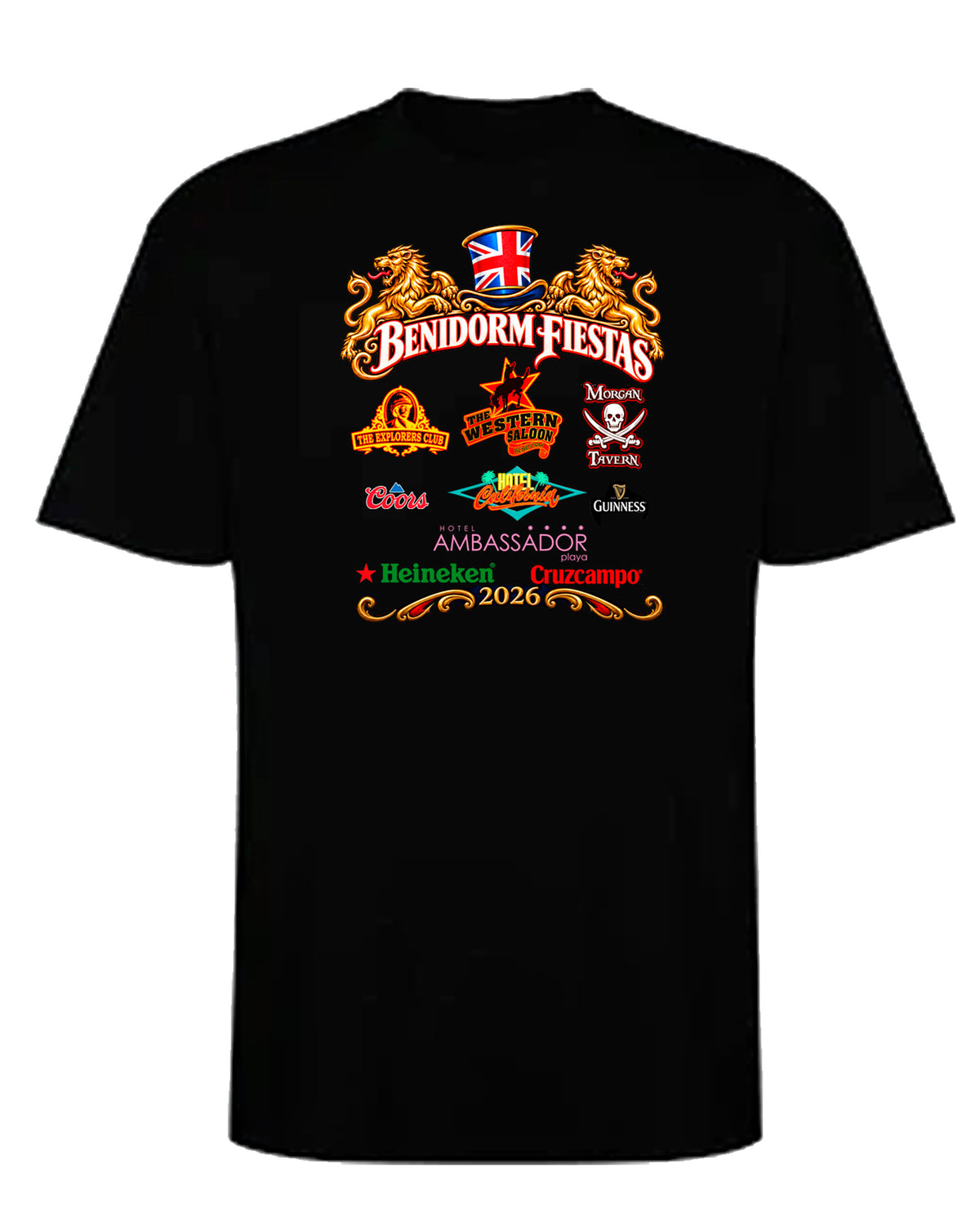 Benidorm Fancy Dress T-shirt 2026