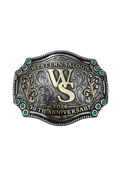 WESTERN SALOON BUCKLE