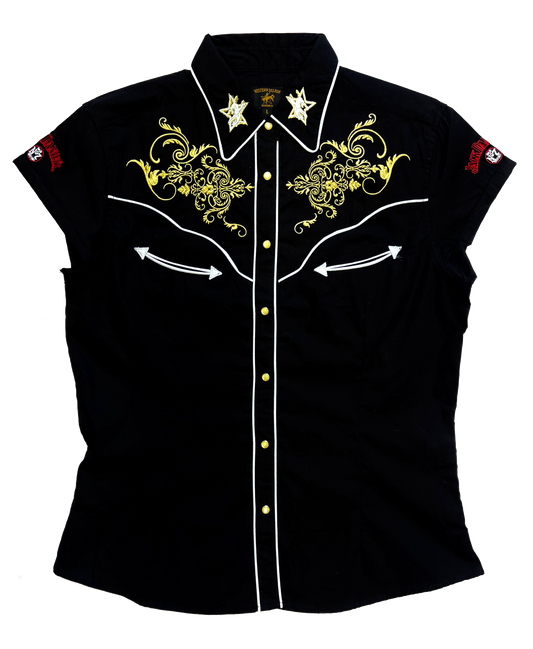 Western Saloon rodeo shirt